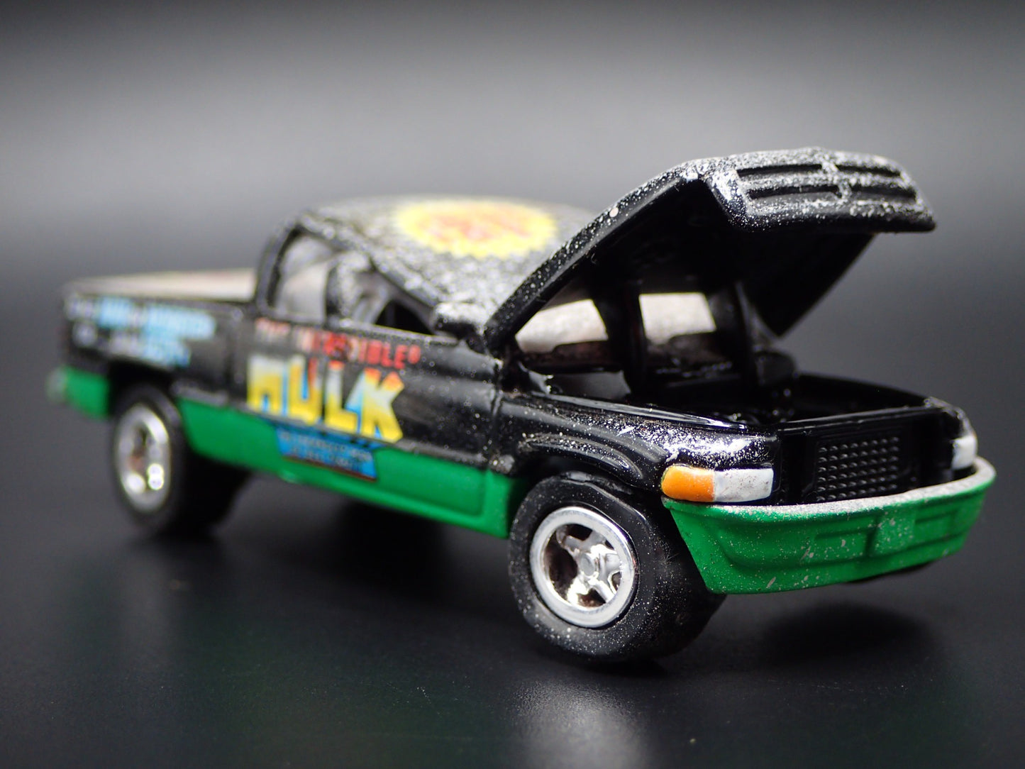 1994-2001 DODGE RAM 1500 PICKUP TRUCK HULK SMASHED  1/64 SCALE DIECAST MODEL