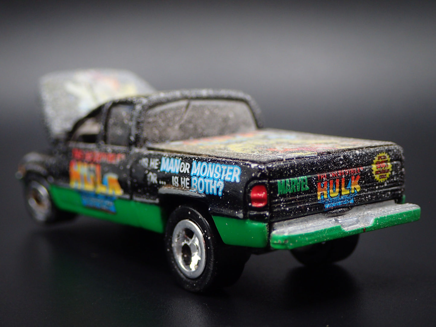 1994-2001 DODGE RAM 1500 PICKUP TRUCK HULK SMASHED  1/64 SCALE DIECAST MODEL