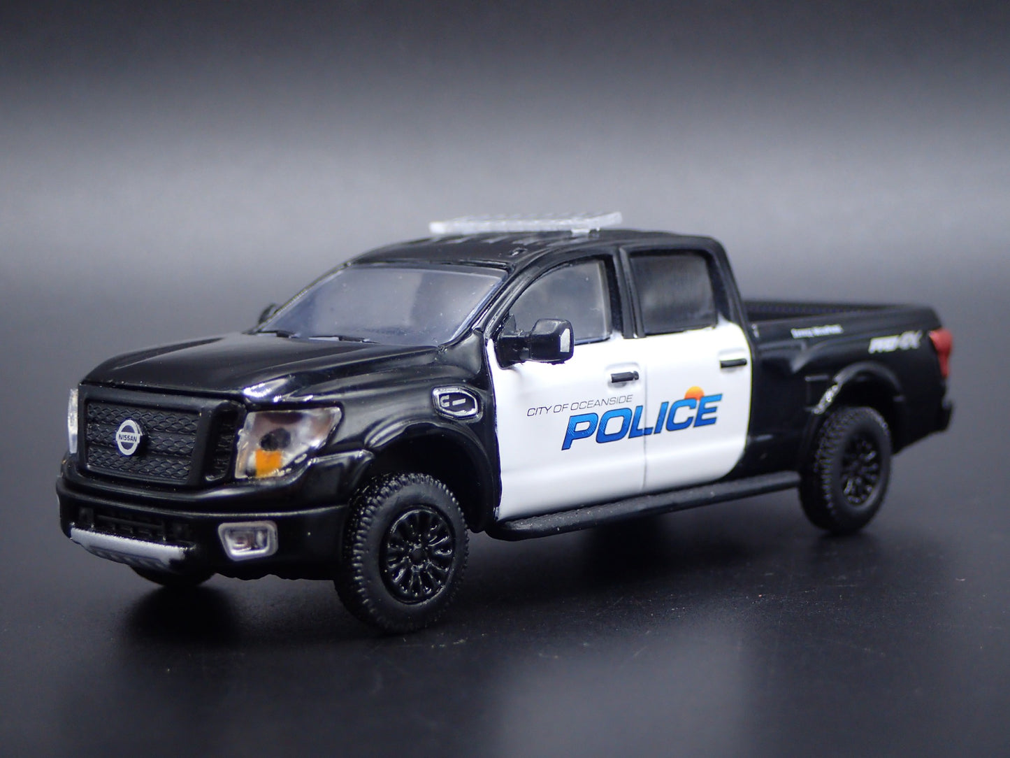 2016-2024 NISSAN TITAN XD PRO-4X TRUCK OCEANSIDE, CA 1:64 DIECAST MODEL CAR