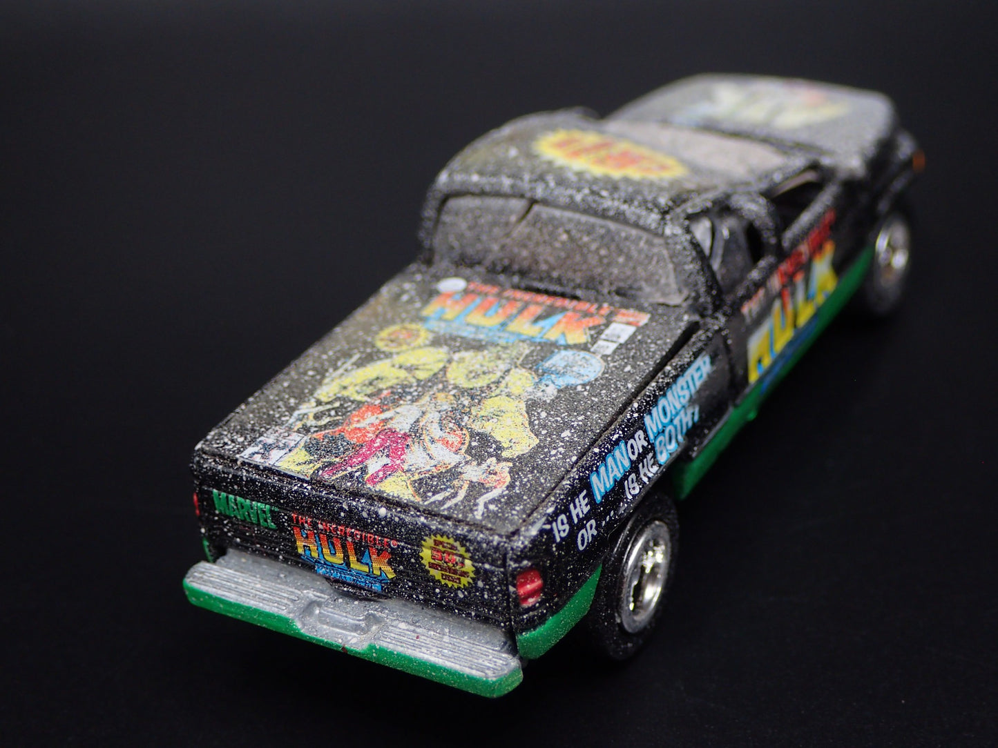 1994-2001 DODGE RAM 1500 PICKUP TRUCK HULK SMASHED  1/64 SCALE DIECAST MODEL