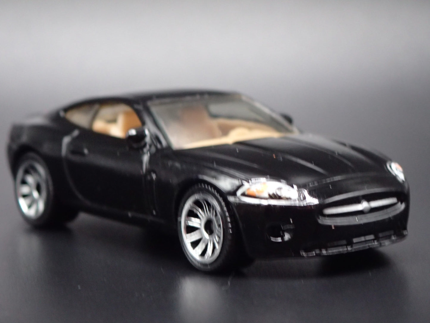2006-2014 JAGUAR XK BLACK 1/64 SCALE COLLECTIBLE DIORAMA DIECAST MODEL CAR