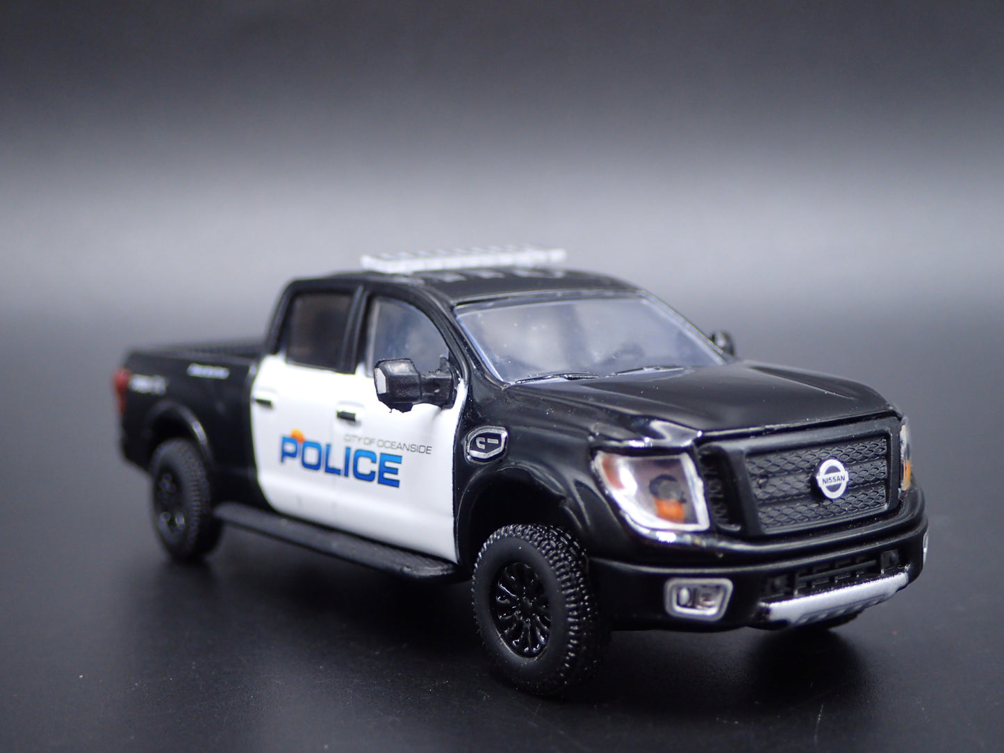 2016-2024 NISSAN TITAN XD PRO-4X TRUCK OCEANSIDE, CA 1:64 DIECAST MODEL CAR