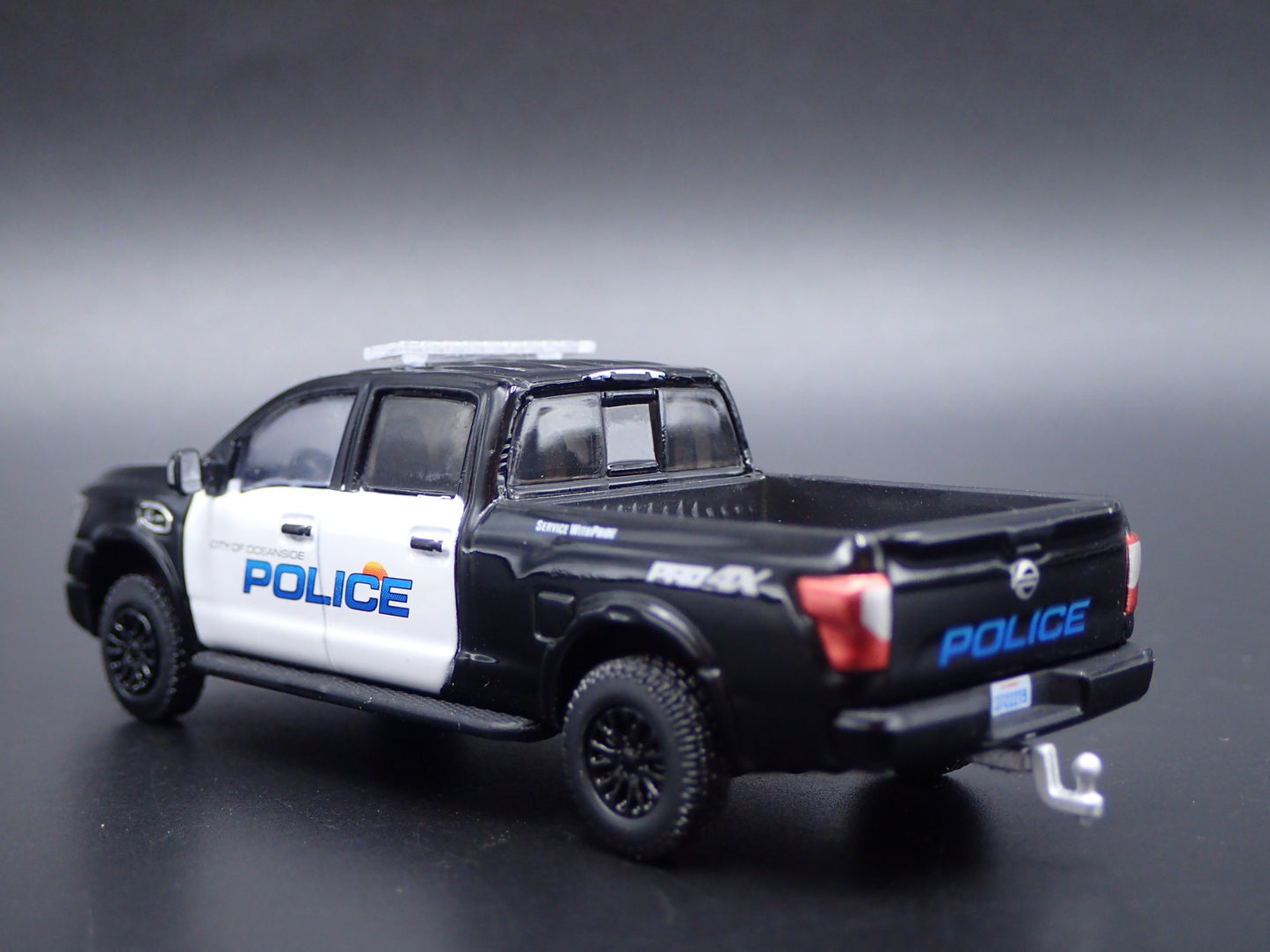 2016-2024 NISSAN TITAN XD PRO-4X TRUCK OCEANSIDE, CA 1:64 DIECAST MODEL CAR
