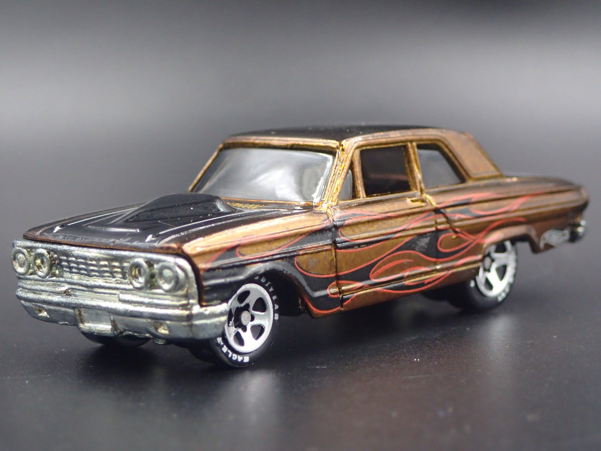 1964 64 FORD THUNDERBOLT RARE 1:64 SCALE COLLECTIBLE DIORAMA DIECAST MODEL CAR-Burning Rubber Toy Company