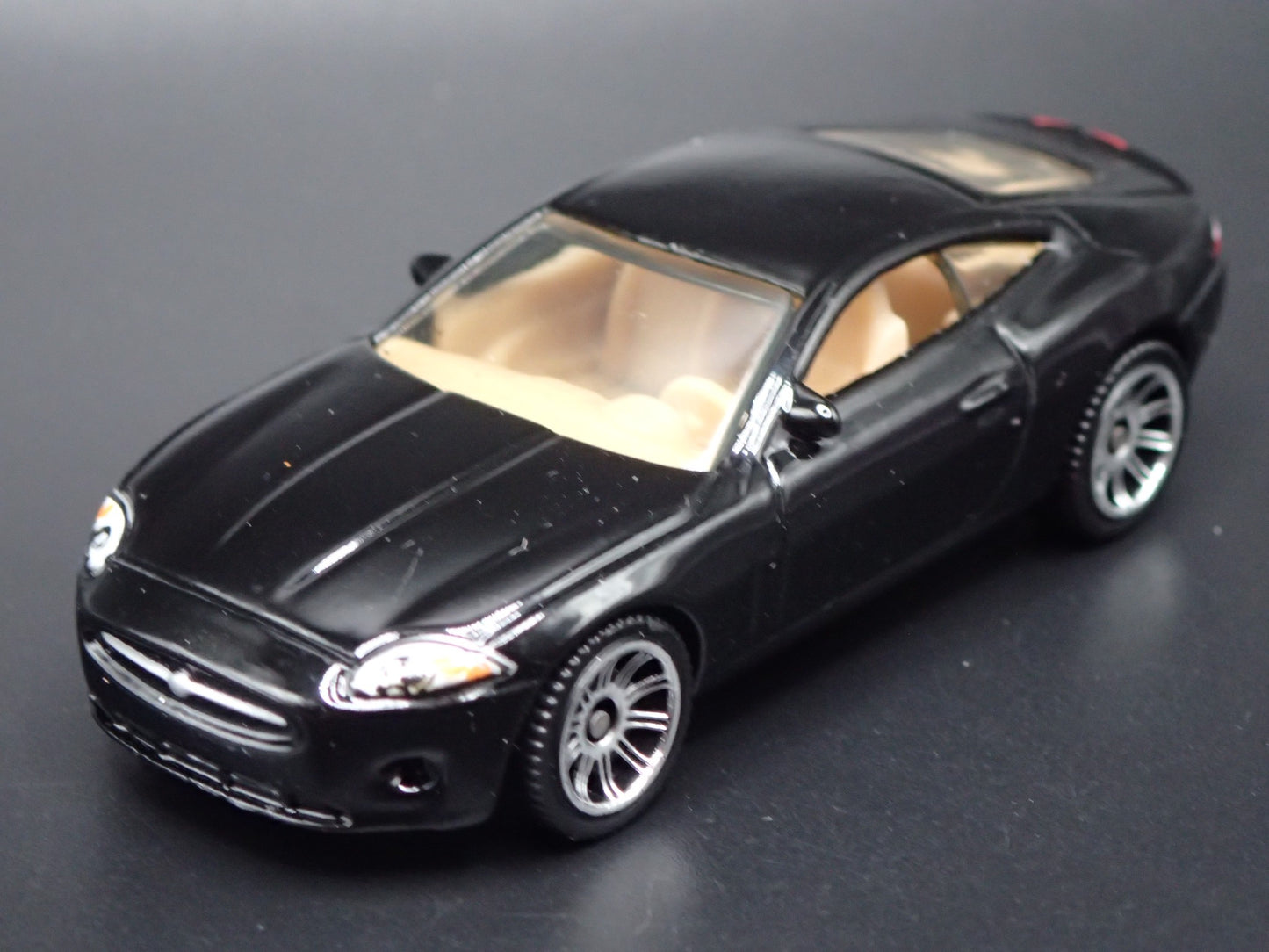 2006-2014 JAGUAR XK BLACK 1/64 SCALE COLLECTIBLE DIORAMA DIECAST MODEL CAR