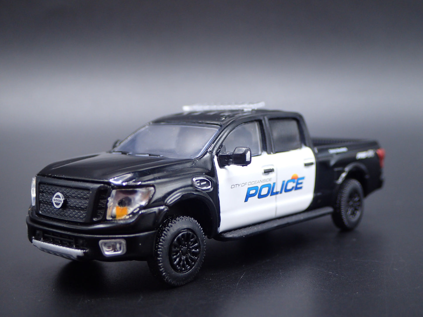 2016-2024 NISSAN TITAN XD PRO-4X TRUCK OCEANSIDE, CA 1:64 DIECAST MODEL CAR