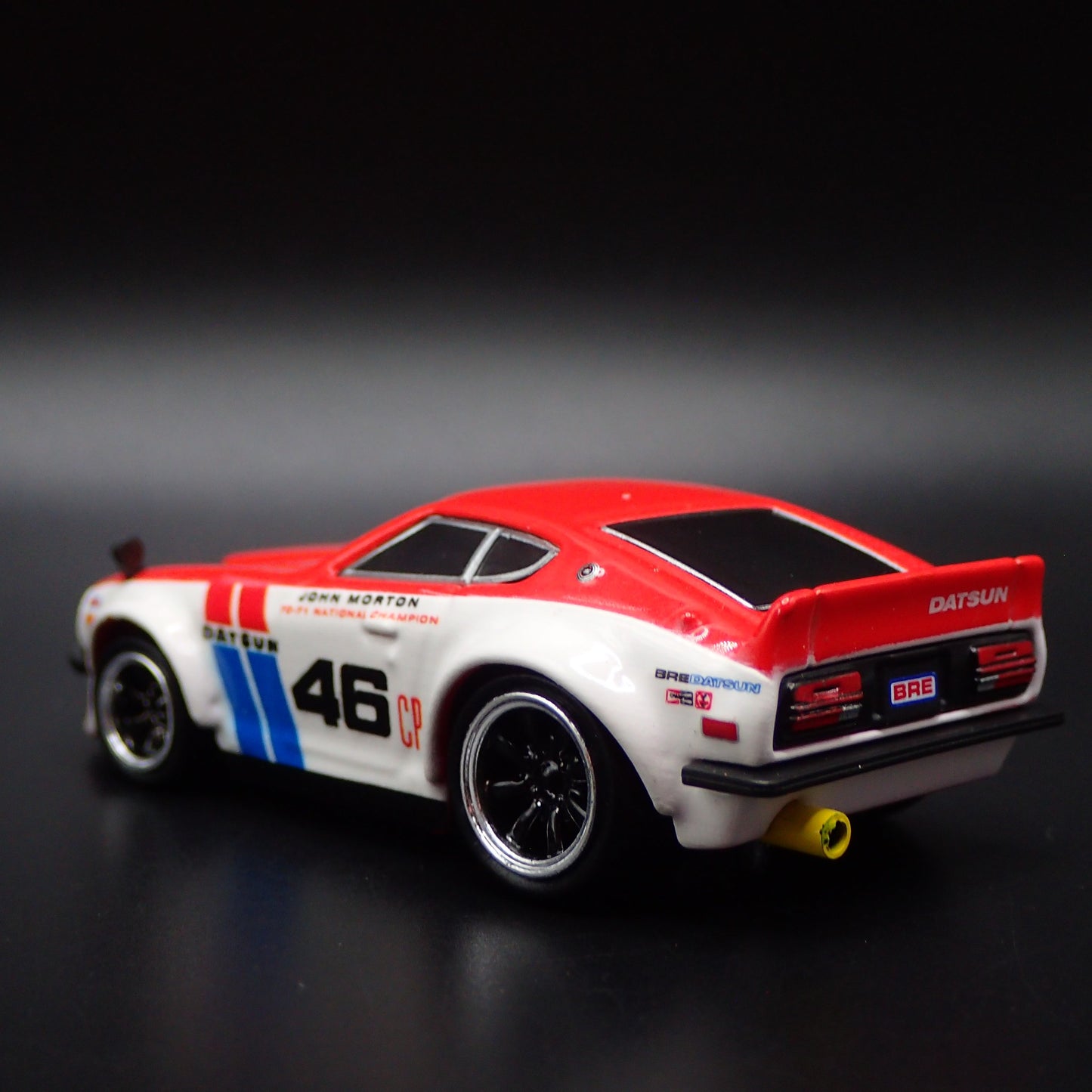 1970-1973 DATSUN 240Z BRE RACE CAR 1:64 SCALE COLLECTIBLE DIECAST MODEL CAR