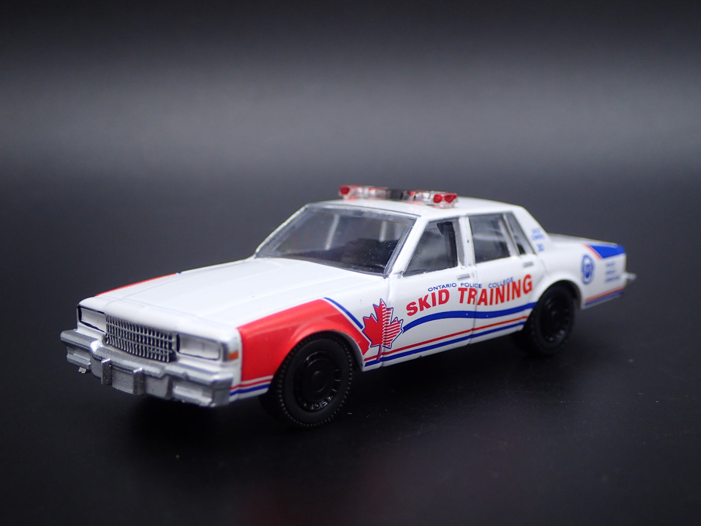 1987 87 CHEVY CHEVROLET CAPRICE ONTARIO, CA POLICE 1/64 SCALE DIECAST MODEL CAR