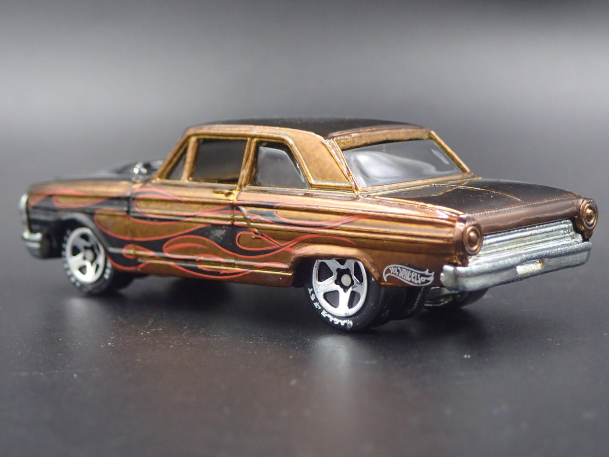 1964 64 FORD THUNDERBOLT RARE 1:64 SCALE COLLECTIBLE DIORAMA DIECAST MODEL CAR-Burning Rubber Toy Company