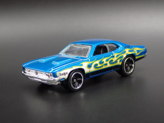 1971 71 DODGE DEMON MUSCLE CAR 1/64 SCALE COLLECTIBLE DIORAMA DIECAST MODEL CAR