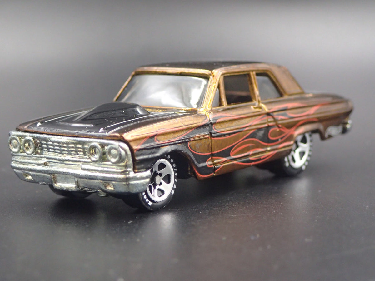 1964 64 FORD THUNDERBOLT RARE 1:64 SCALE COLLECTIBLE DIORAMA DIECAST MODEL CAR-Burning Rubber Toy Company