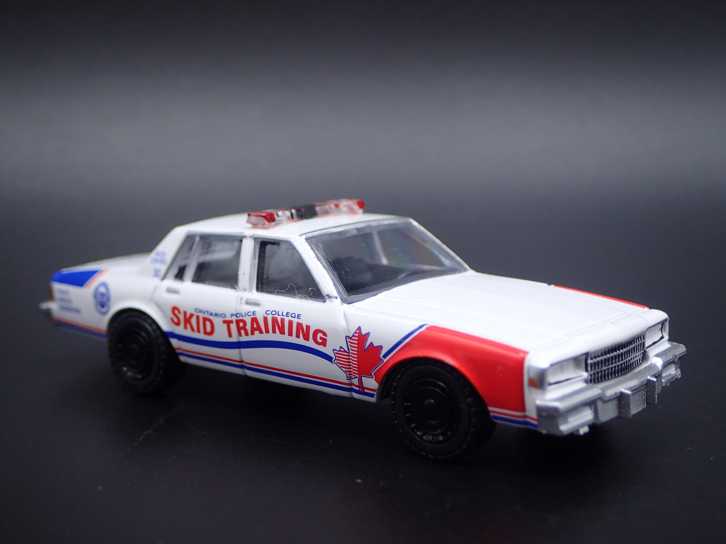 1987 87 CHEVY CHEVROLET CAPRICE ONTARIO, CA POLICE 1/64 SCALE DIECAST MODEL CAR