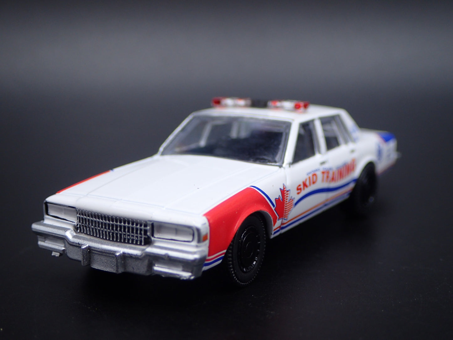 1987 87 CHEVY CHEVROLET CAPRICE ONTARIO, CA POLICE 1/64 SCALE DIECAST MODEL CAR