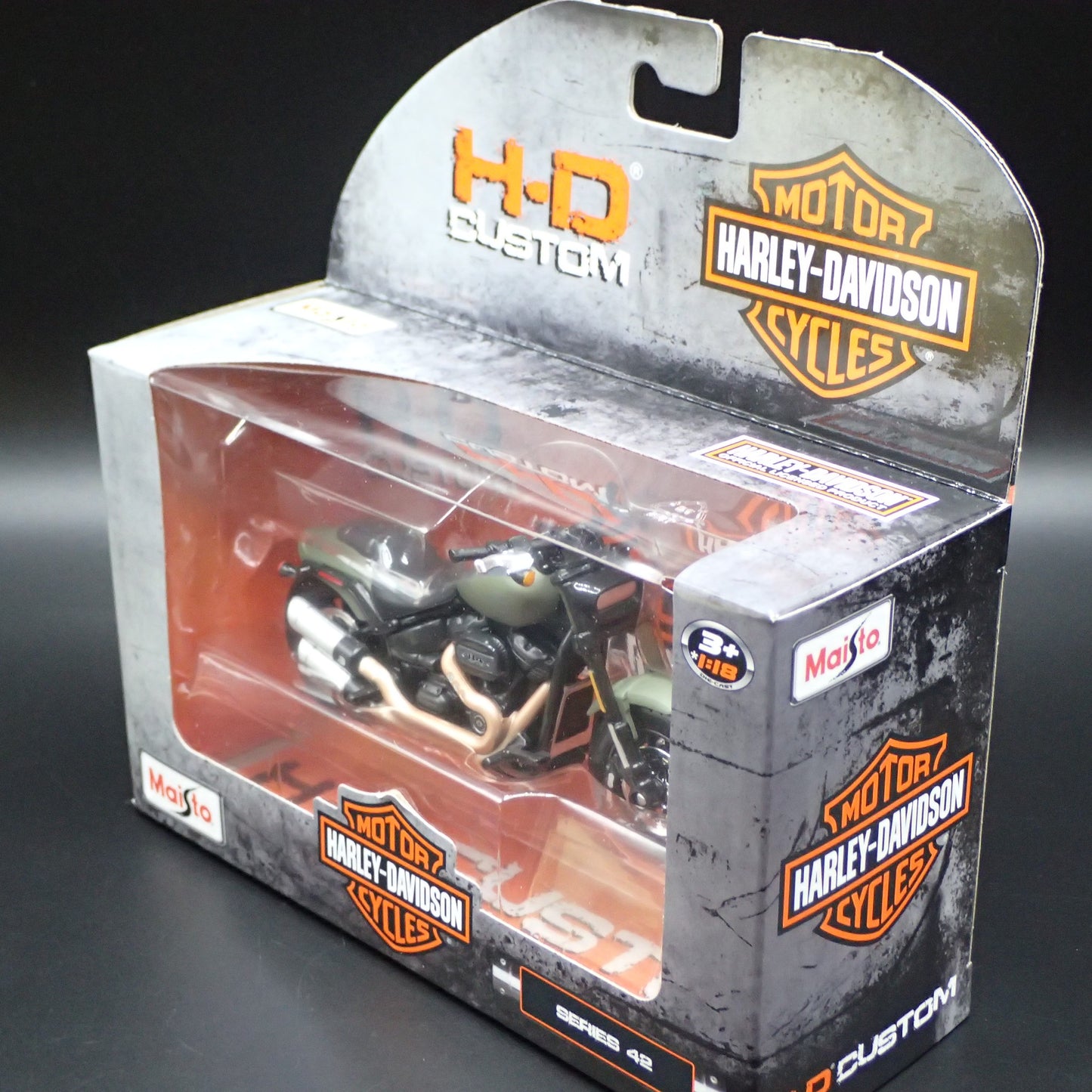 FAT BOB 114 HARLEY DAVIDSON MOTORCYCLE MAISTO SERIES 42 1/18 DIECAST MODEL BIKE