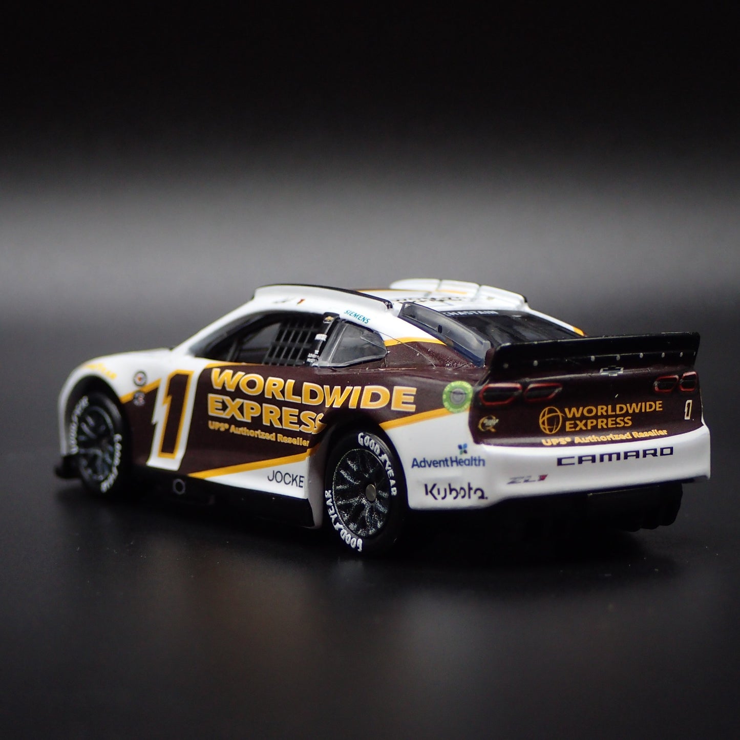 2023 23 CHEVY CAMARO ZL1 1 ROSS CHASTAIN UPS WORLD NASCAR 1:64 DIECAST MODEL CAR