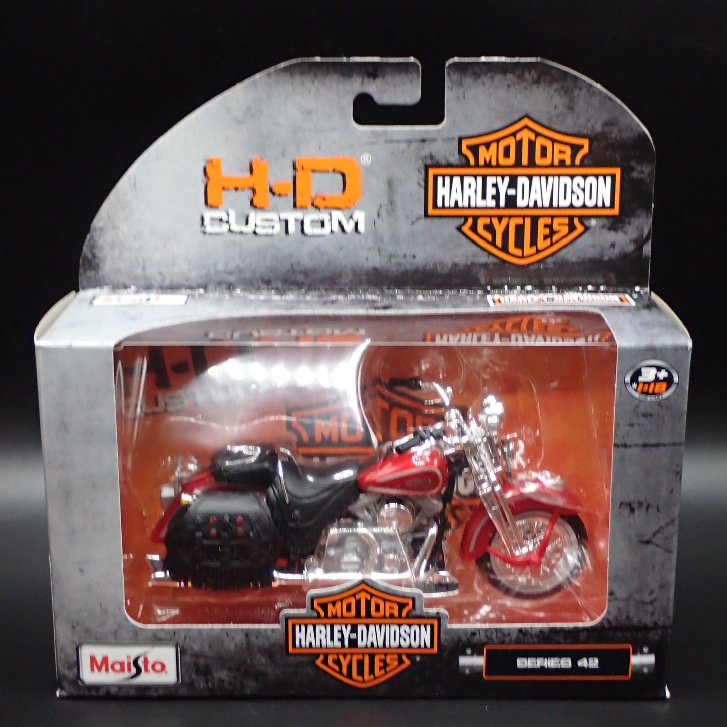 1999 FLSTS HERITAGE SOFTAIL SPRINGER HARLEY DAVIDSON MOTORCYCLE MAISTO 42 1/18