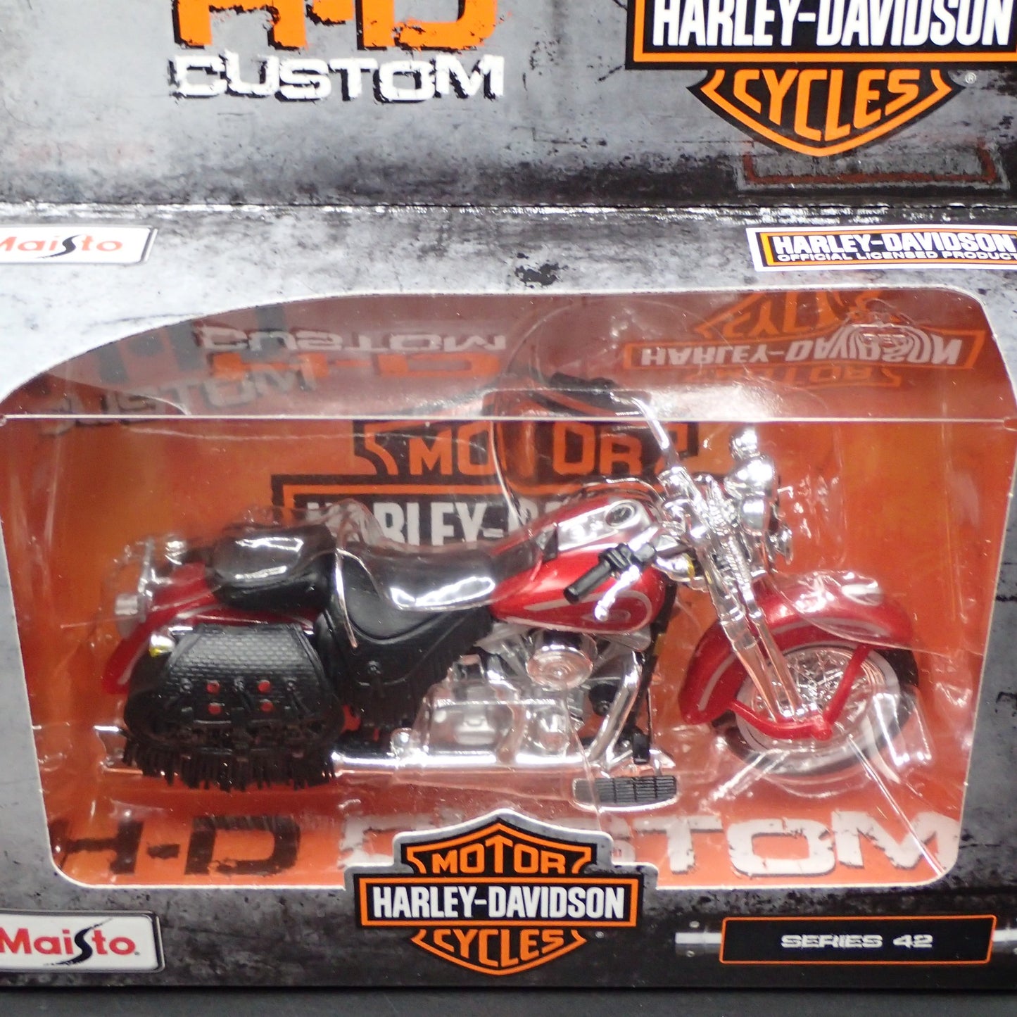 1999 FLSTS HERITAGE SOFTAIL SPRINGER HARLEY DAVIDSON MOTORCYCLE MAISTO 42 1/18