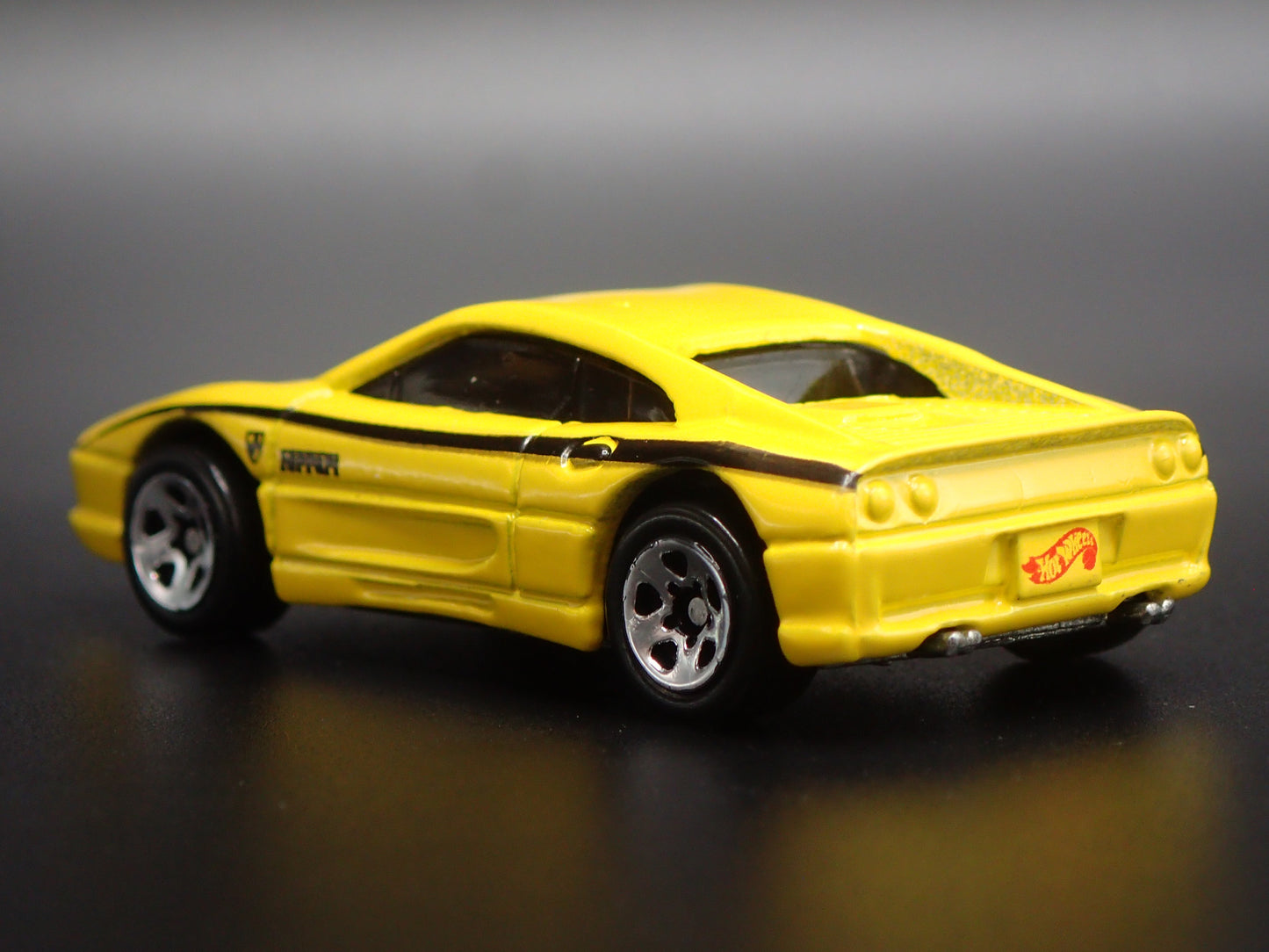 1994-1999 FERRARI 355 YELLOW 1:64 SCALE COLLECTIBLE DIORAMA DIECAST MODEL CAR