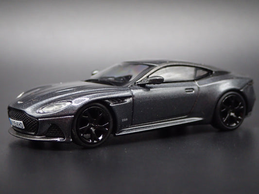 2018-2024 ASTON MARTIN DBS 007 NO TIME TO DIE GRAY 1/64 SCALE DIECAST MODEL CAR
