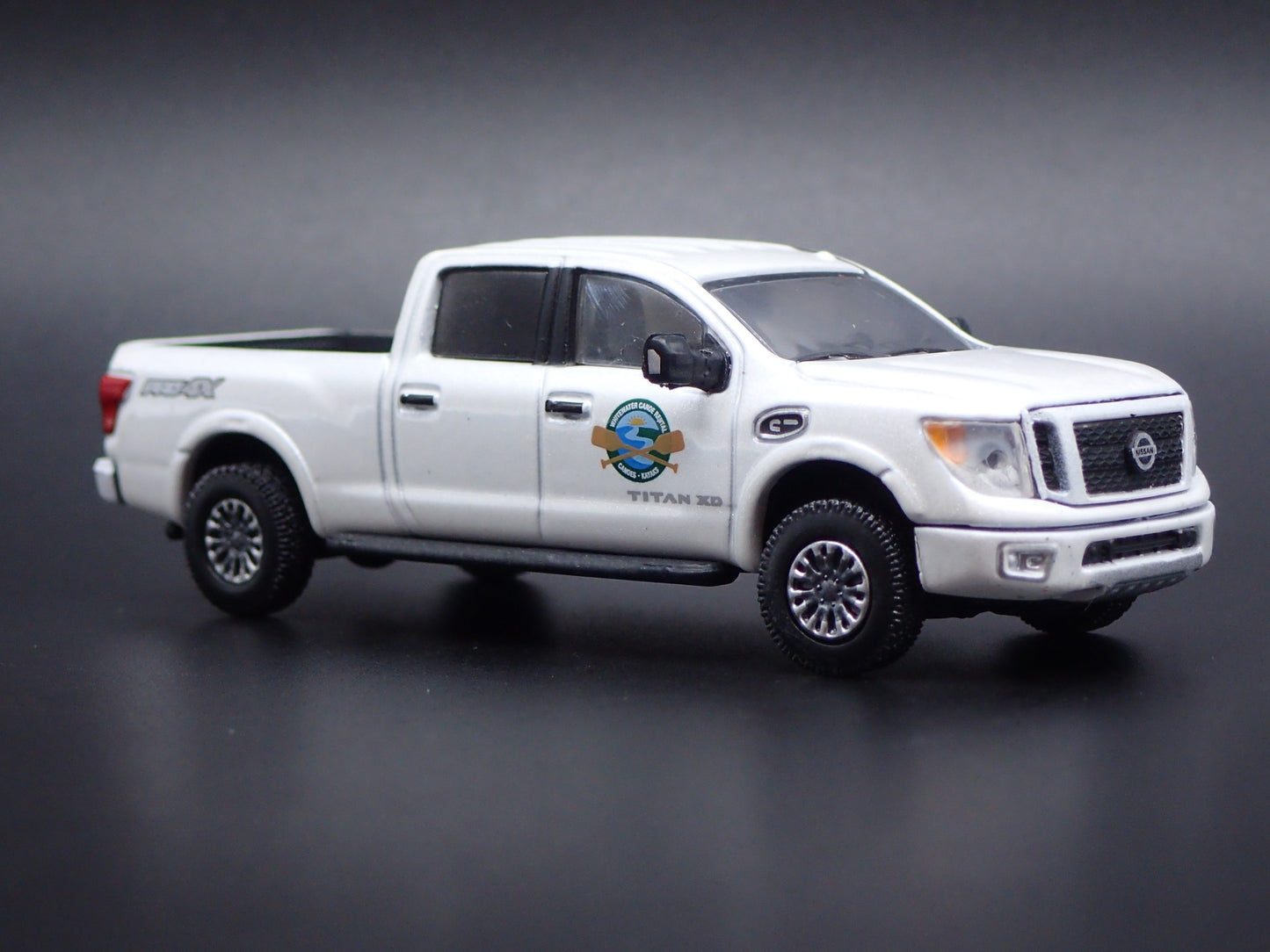 2016-2024 NISSAN TITAN XD PRO-4X PICKUP TRUCK HITCH 1:64 SCALE DIECAST MODEL CAR