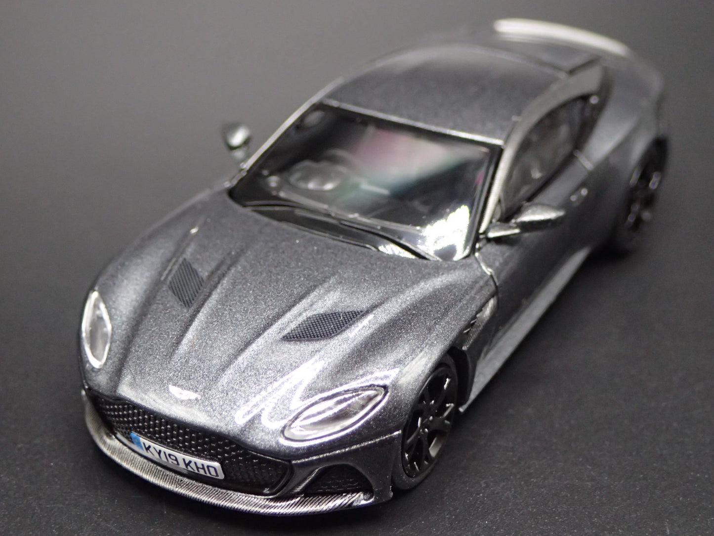 2018-2024 ASTON MARTIN DBS 007 NO TIME TO DIE GRAY 1/64 SCALE DIECAST MODEL CAR