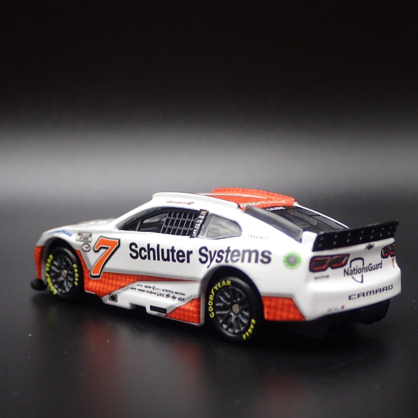 2023 23 CHEVY CAMARO ZL1 #7 COREY LAJOIE SCHLUTER NASCAR 1:64 DIECAST MODEL CAR