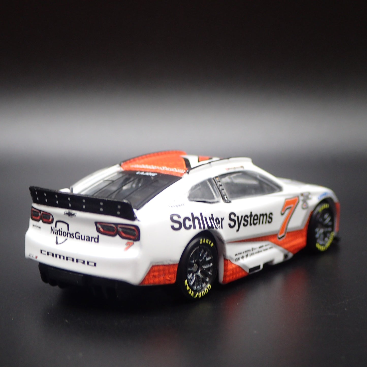 2023 23 CHEVY CAMARO ZL1 #7 COREY LAJOIE SCHLUTER NASCAR 1:64 DIECAST MODEL CAR
