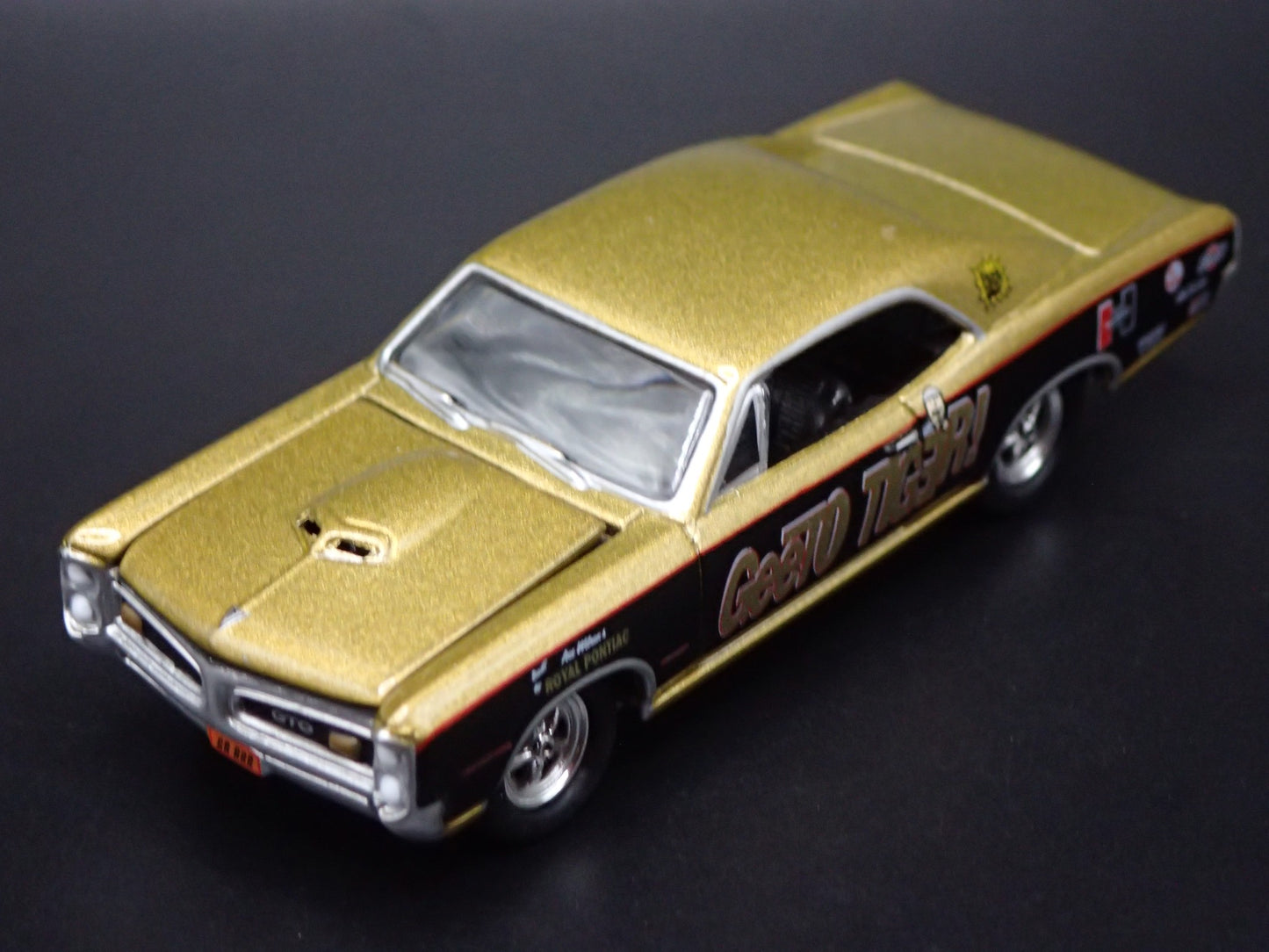 1966 66 PONTIAC GTO GEETO TIGER DRAG NHRA 1/64 SCALE DIORAMA DIECAST MODEL CAR