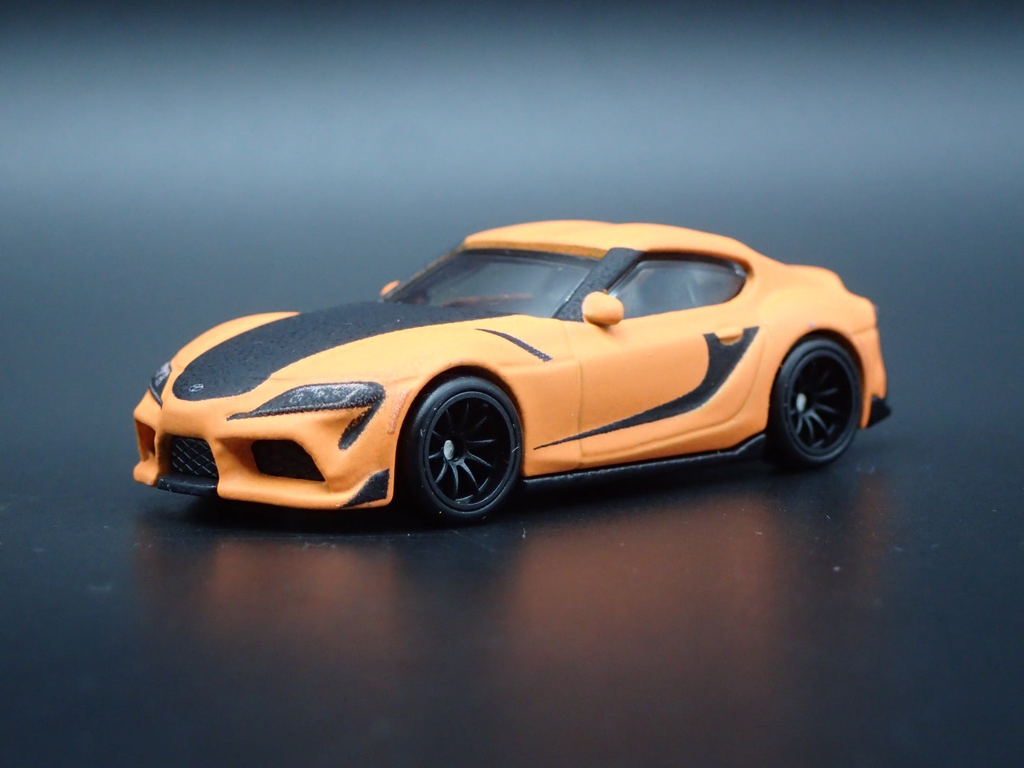 2019-2025 TOYOTA GR SUPRA ORANGE 1/64 SCALE COLLECTIBLE DIECAST MODEL CAR