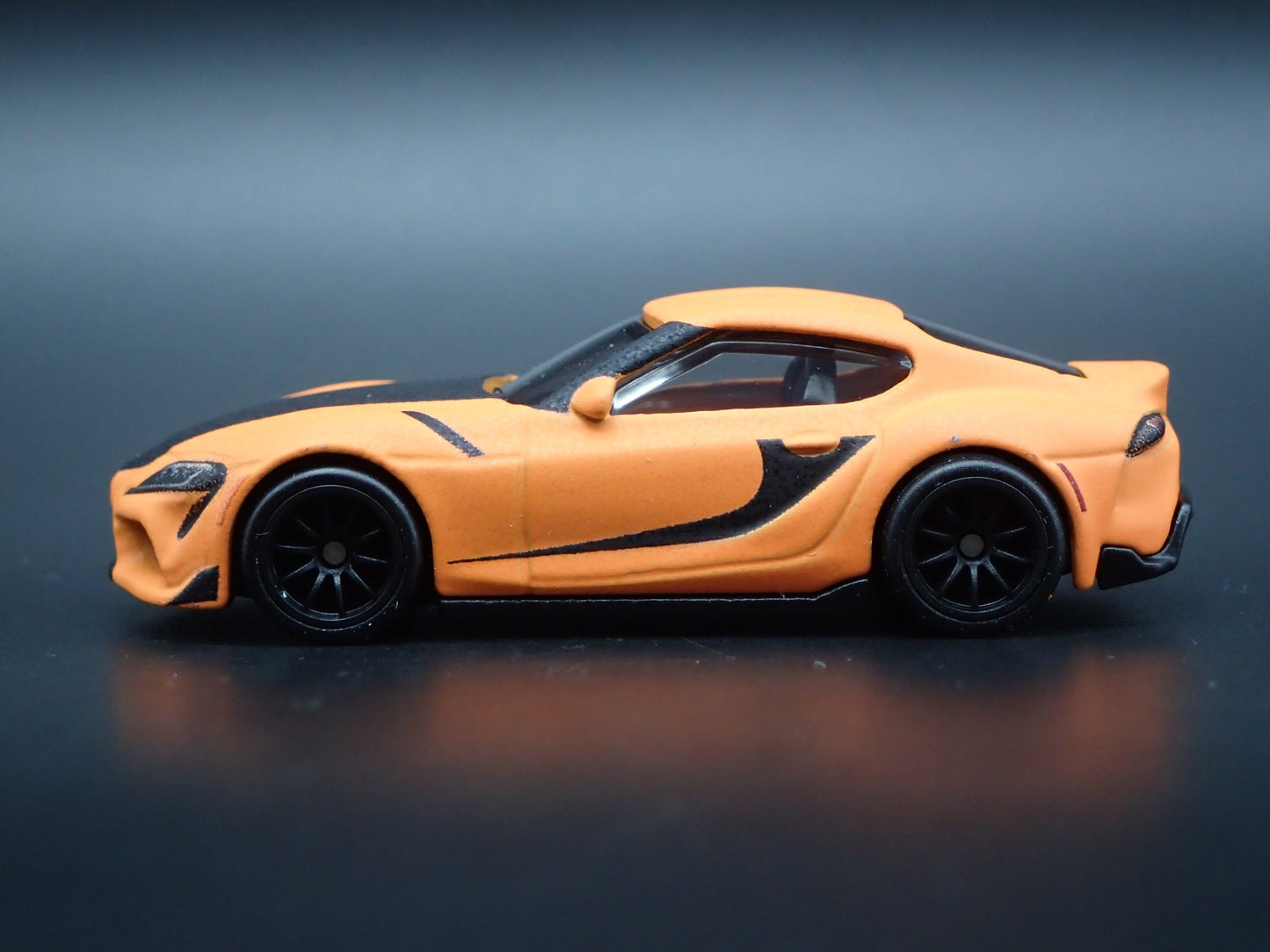 2019-2025 TOYOTA GR SUPRA ORANGE 1/64 SCALE COLLECTIBLE DIECAST MODEL CAR
