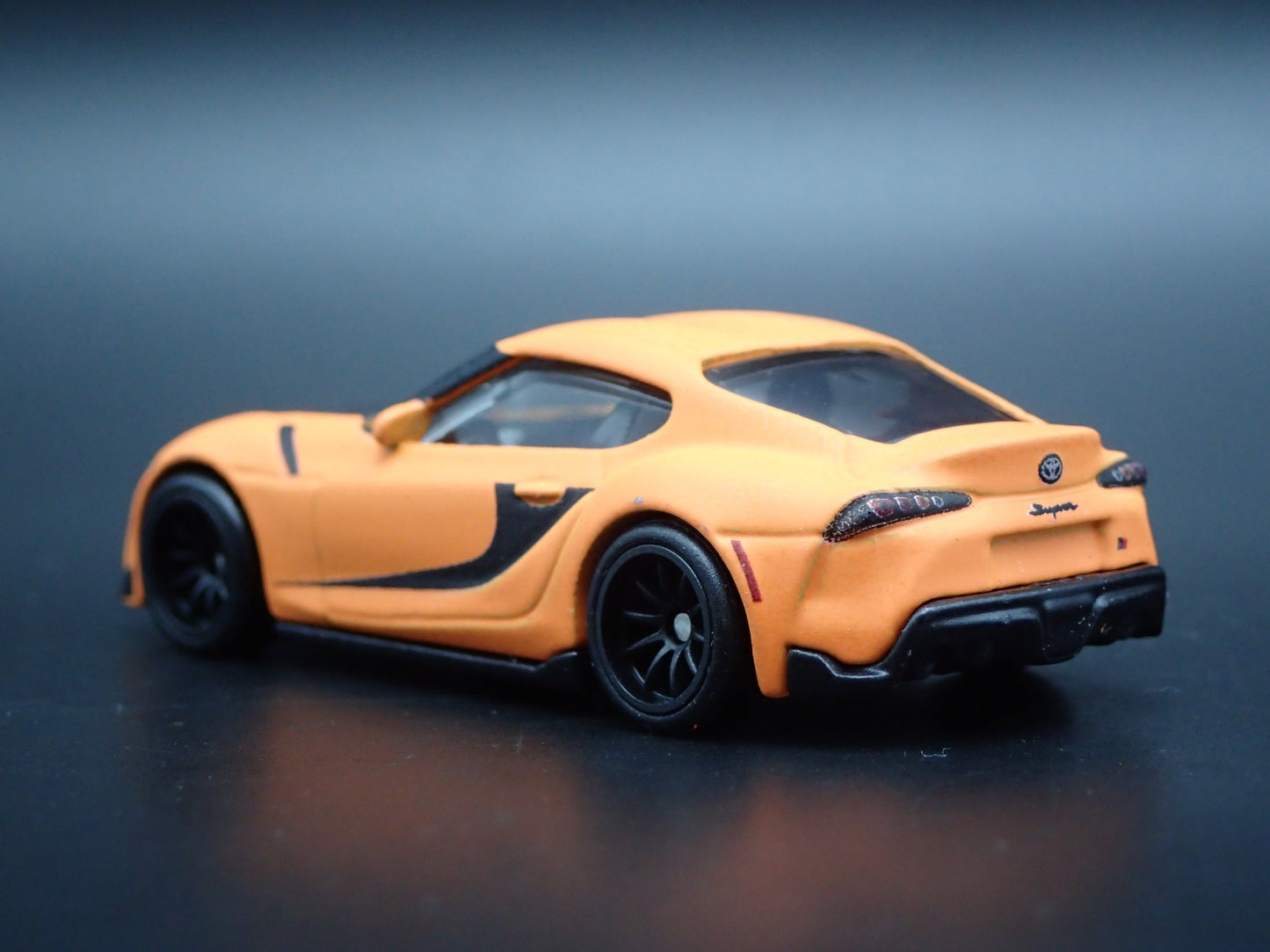 2019-2025 TOYOTA GR SUPRA ORANGE 1/64 SCALE COLLECTIBLE DIECAST MODEL CAR