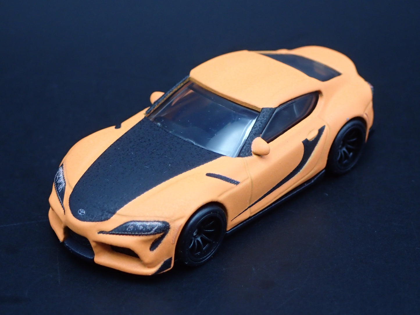 2019-2025 TOYOTA GR SUPRA ORANGE 1/64 SCALE COLLECTIBLE DIECAST MODEL CAR