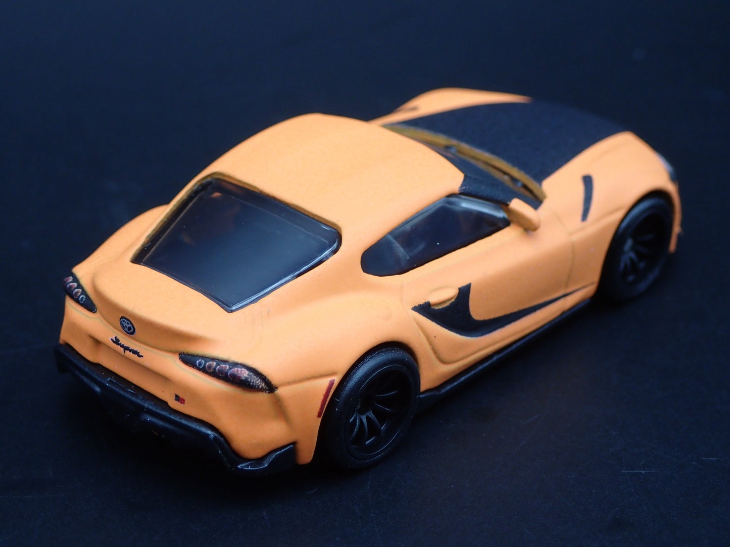 2019-2025 TOYOTA GR SUPRA ORANGE 1/64 SCALE COLLECTIBLE DIECAST MODEL CAR