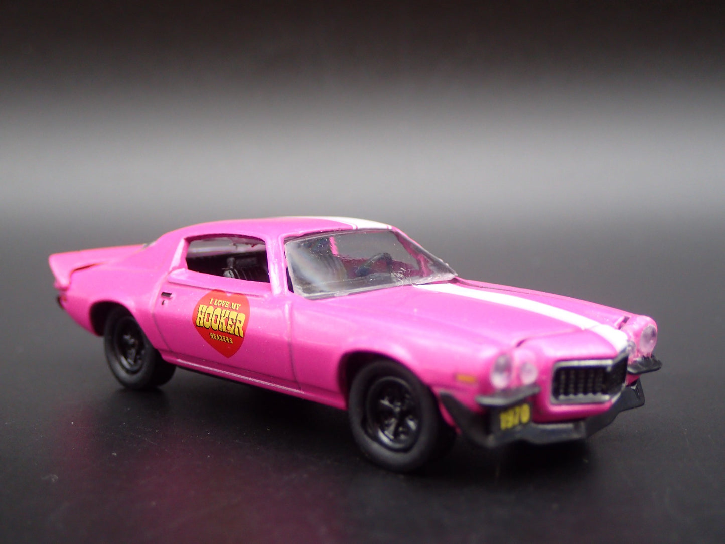 1970 70 CHEVY CHEVROLET CAMARO Z28 RS HOOKER HEADER 1:64 SCALE DIECAST MODEL CAR