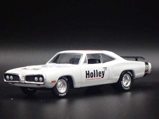 1970 70 DODGE SUPER BEE 440 HOLLEY WHITE 1:64 SCALE DIORAMA DIECAST MODEL CAR