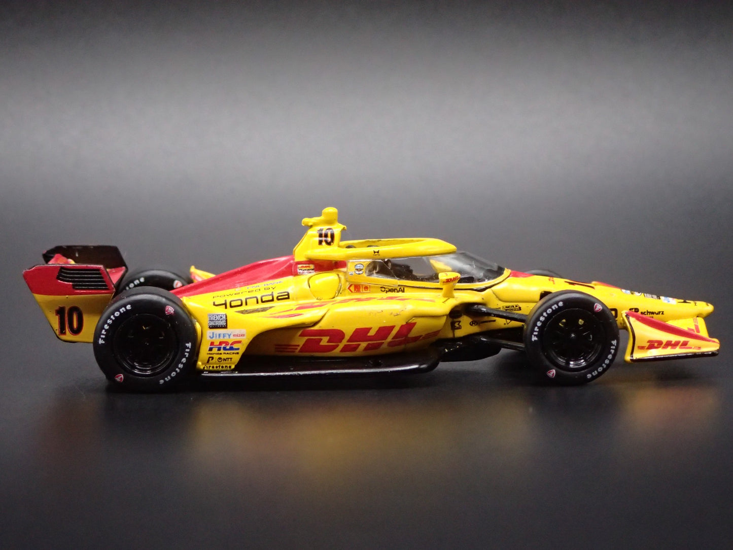 2026 26 INDY CAR RACING HONDA 10 ALEX PALOU DHL 1:64 SCALE DIECAST MODEL CAR
