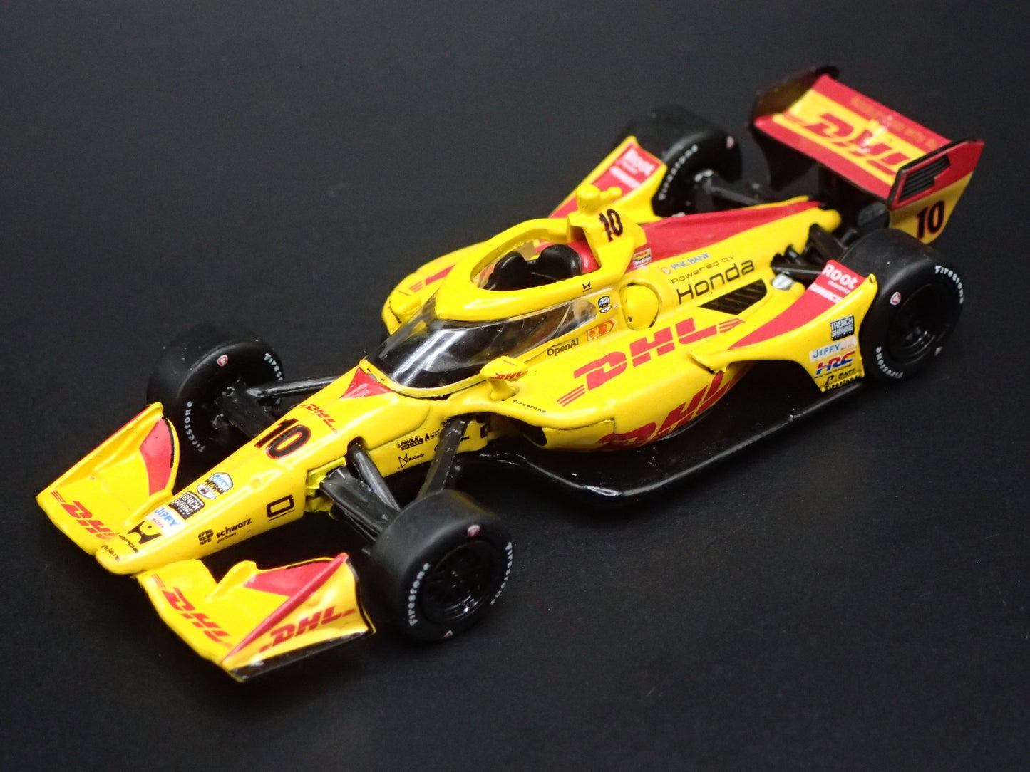 2026 26 INDY CAR RACING HONDA 10 ALEX PALOU DHL 1:64 SCALE DIECAST MODEL CAR