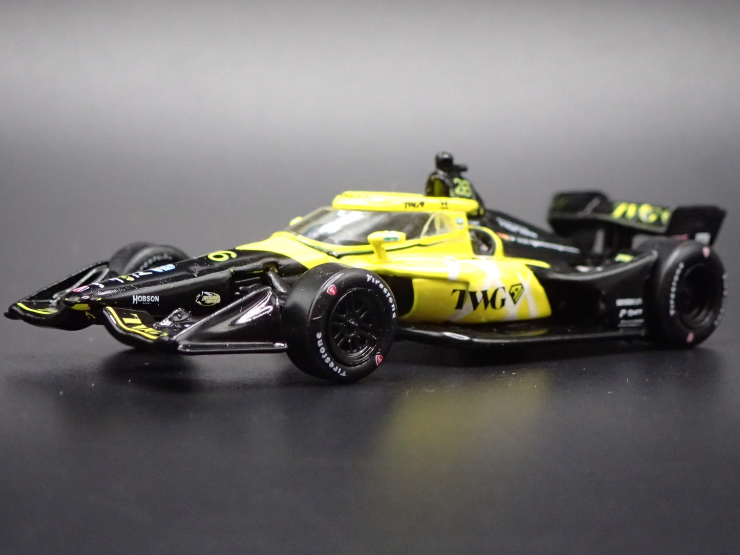2026 26 INDY CAR HONDA #26 WILL POWER TWG 1:64 SCALE DIORAMA DIECAST MODEL CAR