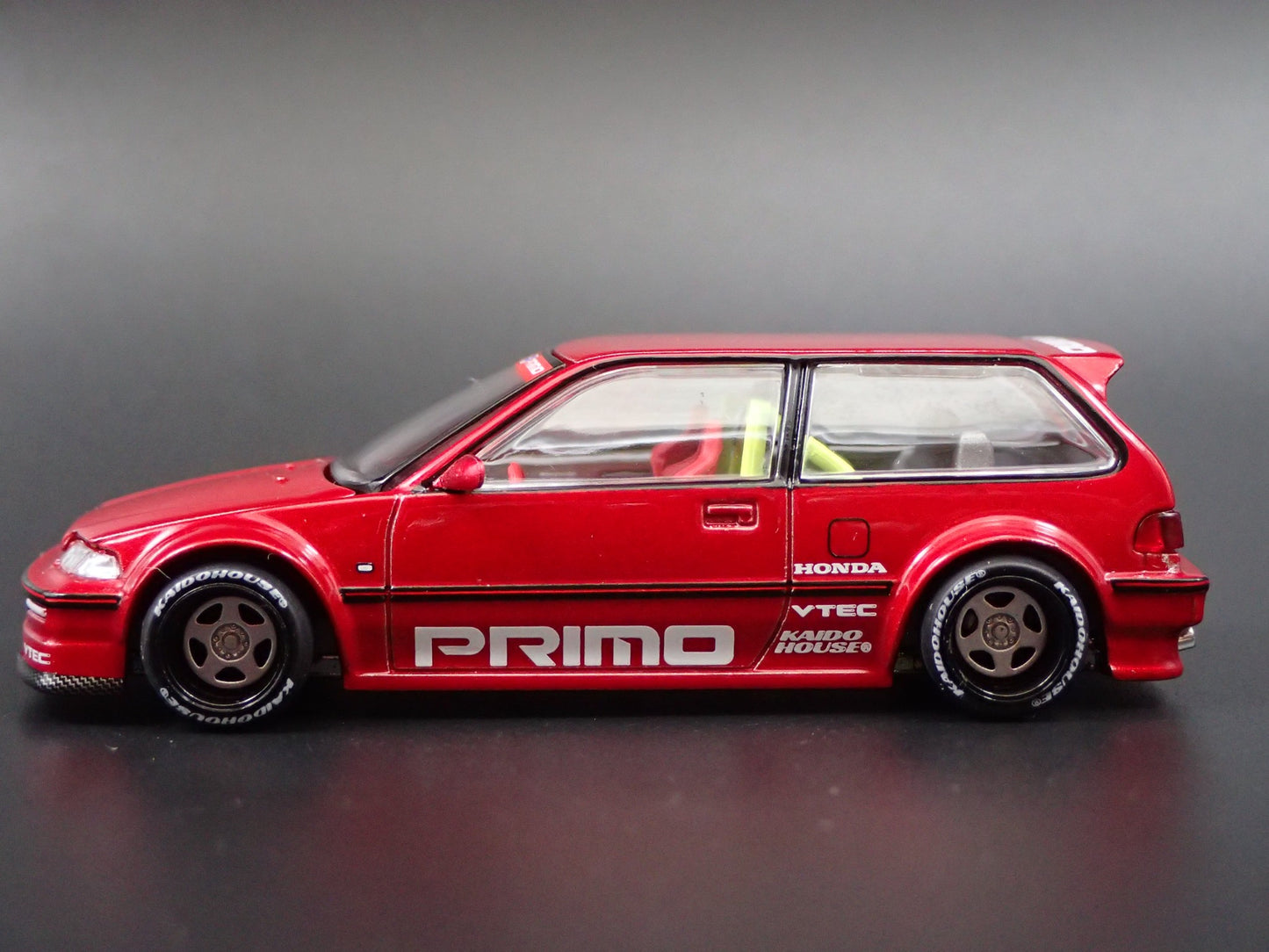 1987-1991 HONDA CIVIC EF HATCH KAIDO HOUSE 1:64 SCALE DIORAMA DIECAST MODEL CAR