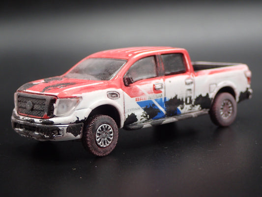 2016-204 NISSAN TITAN XD PRO-4X TRUCK W HITCH BRE 1:64 SCALE DIECAST MODEL CAR