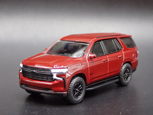 2021-2025 CHEVY CHEVROLET TAHOE RST BURGUNDY 1:64 SCALE DIECAST MODEL CAR