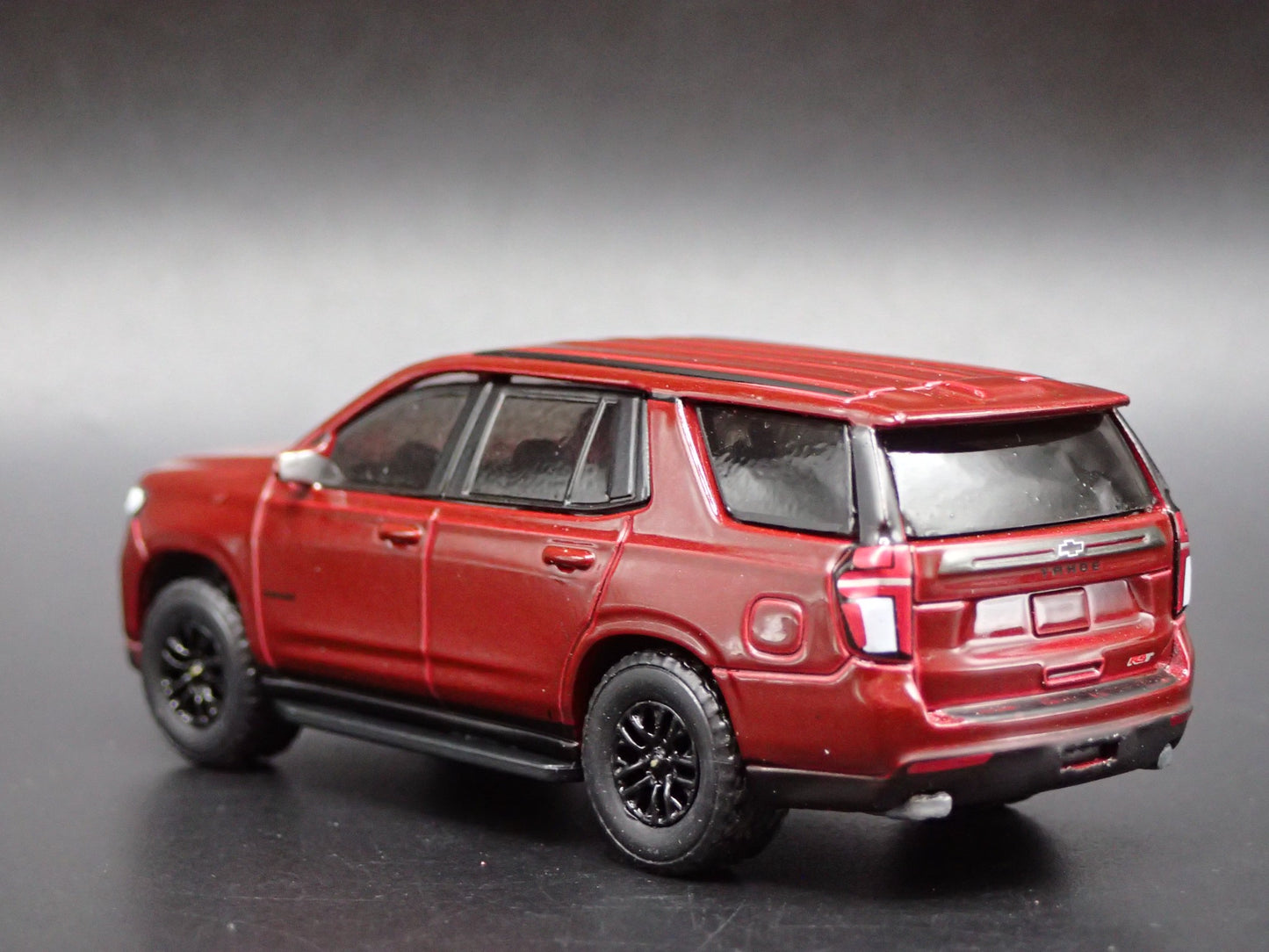 2021-2025 CHEVY CHEVROLET TAHOE RST BURGUNDY 1:64 SCALE DIECAST MODEL CAR