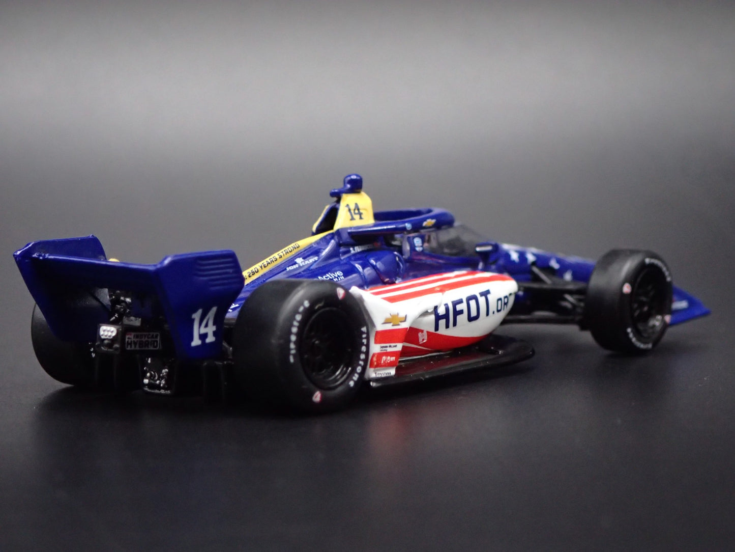 2026 26 INDY CAR CHEVY 14 SANTINO FERRUCCI HFOT USA 1:64 SCALE DIECAST MODEL CAR