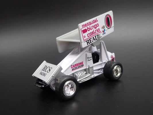 SPRINT CAR #0 RANDY SMITH MESQUAKI BINGO 1:64 SCALE DIORAMA DIECAST MODEL CAR