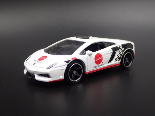 2008-2013 LAMBORGHINI GALLARDO MATTEL POLICE CAR 1/64 SCALE DIECAST MODEL CAR