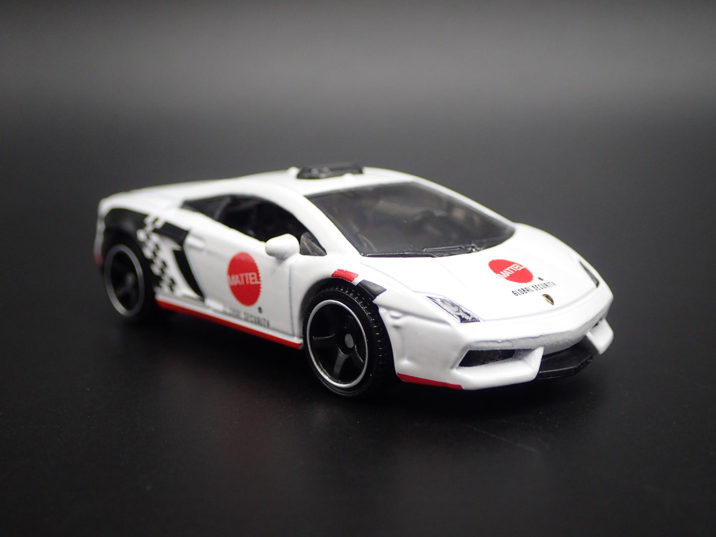 2008-2013 LAMBORGHINI GALLARDO MATTEL POLICE CAR 1/64 SCALE DIECAST MODEL CAR