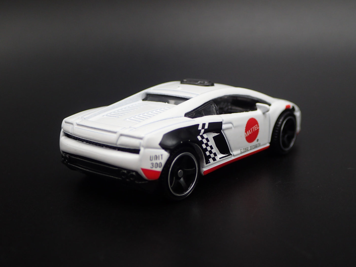 2008-2013 LAMBORGHINI GALLARDO MATTEL POLICE CAR 1/64 SCALE DIECAST MODEL CAR