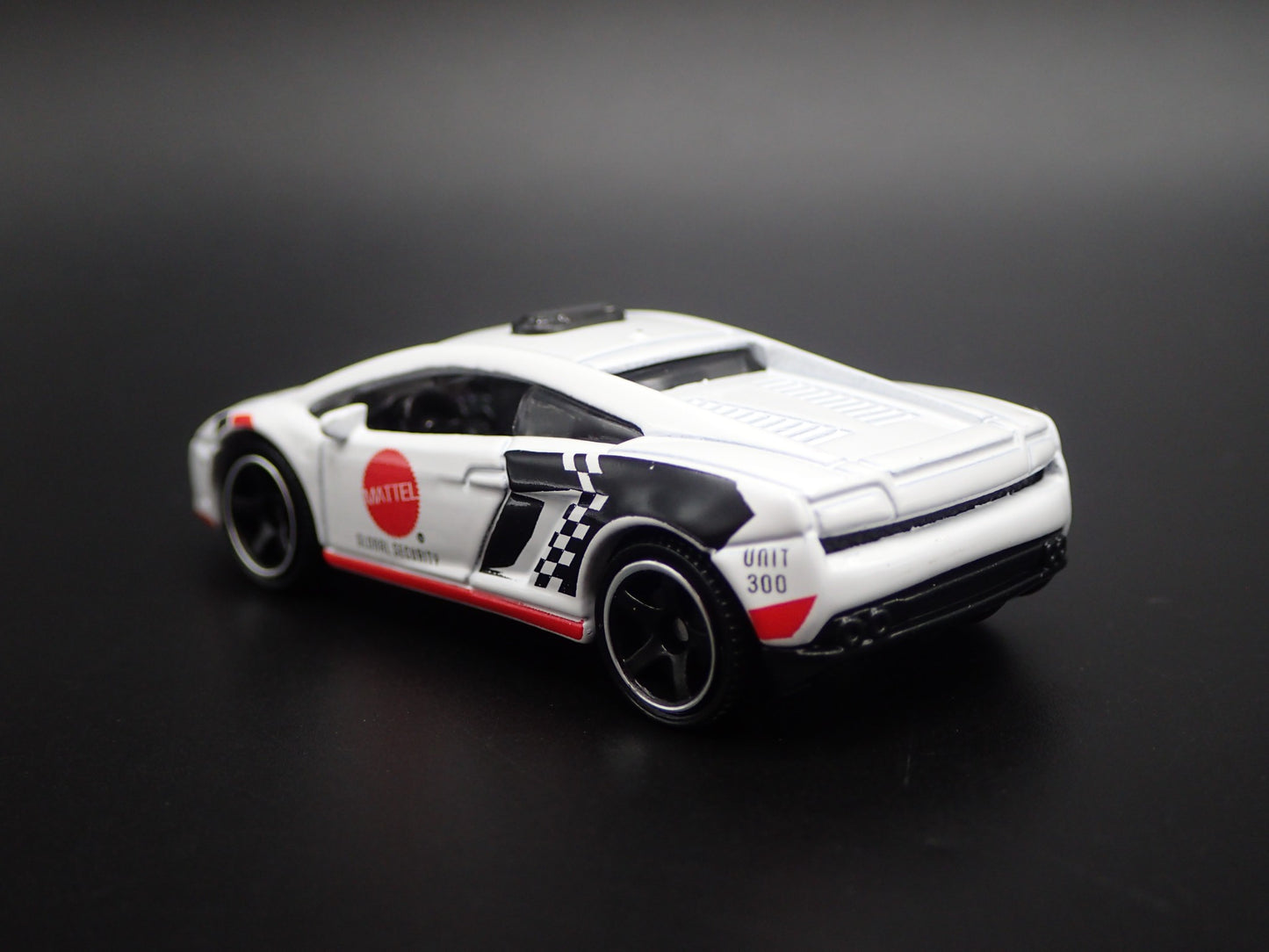 2008-2013 LAMBORGHINI GALLARDO MATTEL POLICE CAR 1/64 SCALE DIECAST MODEL CAR