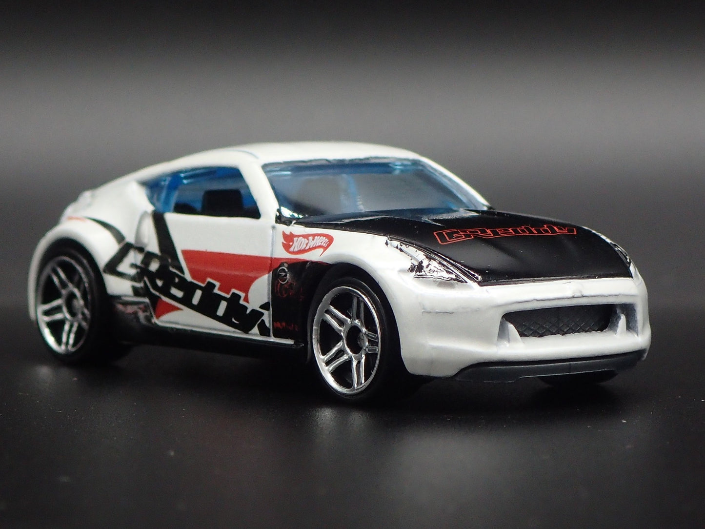 2009-2020 NISSAN 370Z GREDDY WHITE 1:64 SCALE COLLECTIBLE DIECAST MODEL CAR