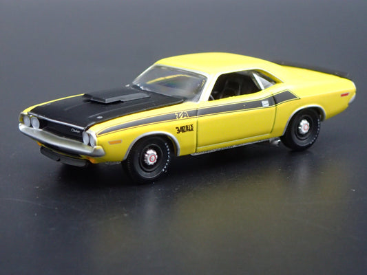 1970 70 DODGE CHALLENGER TA T/A 1/64 SCALE COLLECTIBLE DIORAMA DIECAST MODEL CAR